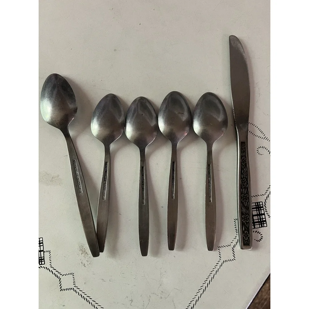 Stanley Roberts Rogers Korea 6 pc Stainless 